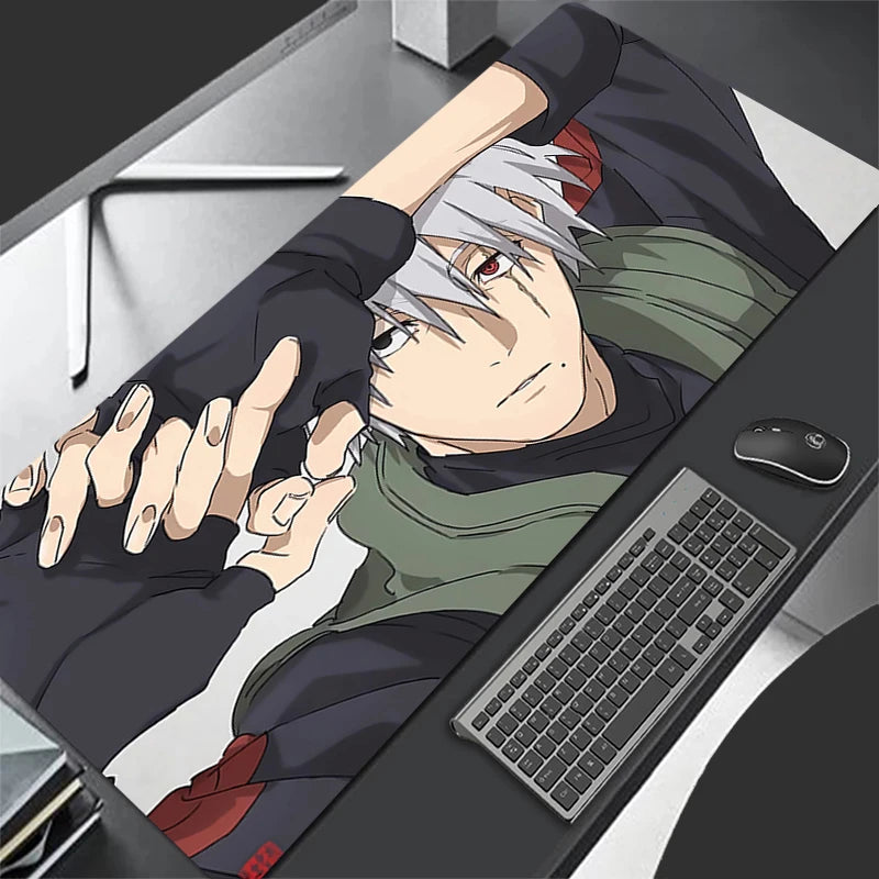 Mouse Pad naruto Kakashi Hatake Computer Keyboard Pad Carpet Mini Pc Large Gaming Accessories Mousepad XXL Gamer Desk Mat Table