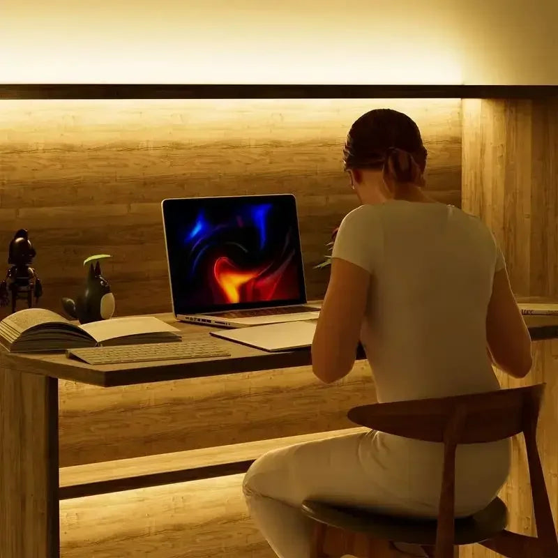 USB 5V LED Strip Light COB Touch Dimmer Control Lamp High Density RA90 Flexible Tape Lights 320Leds/m For Home Cabinet Decor